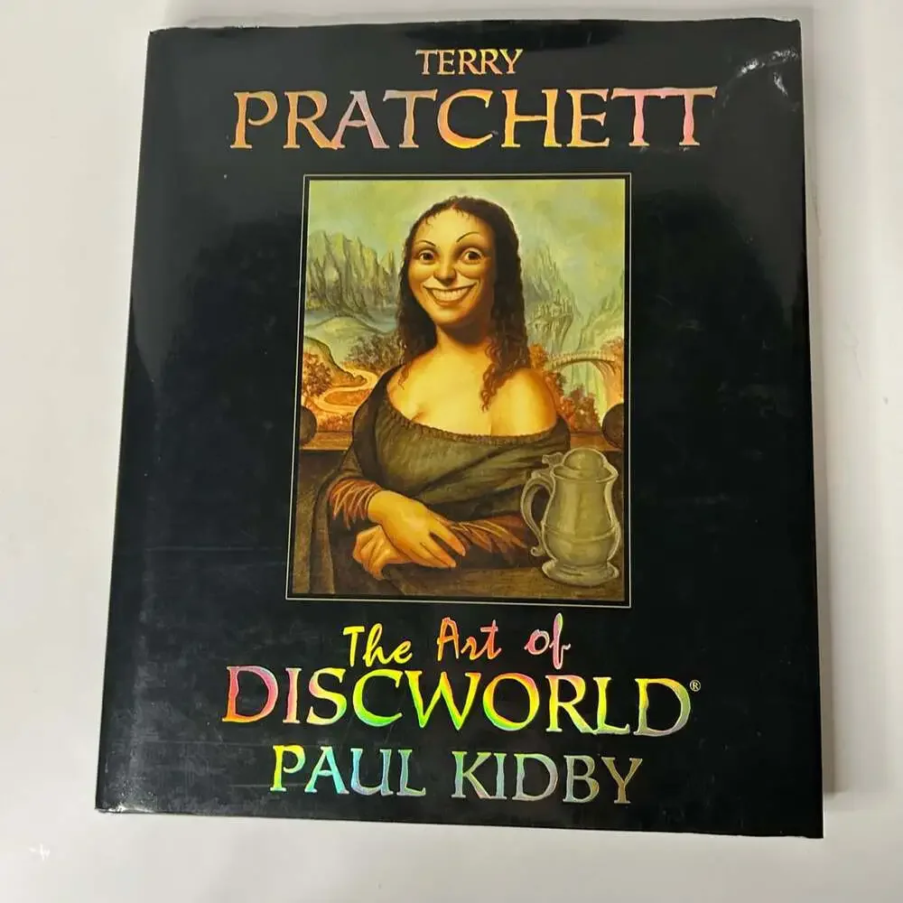 Terry Pratchett The Art of Discworld Hardcover Book Paul Kidby